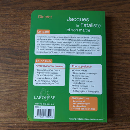 Jacques le Fataliste et son maître