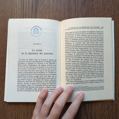 Montesquieu - La politique et l'histoire