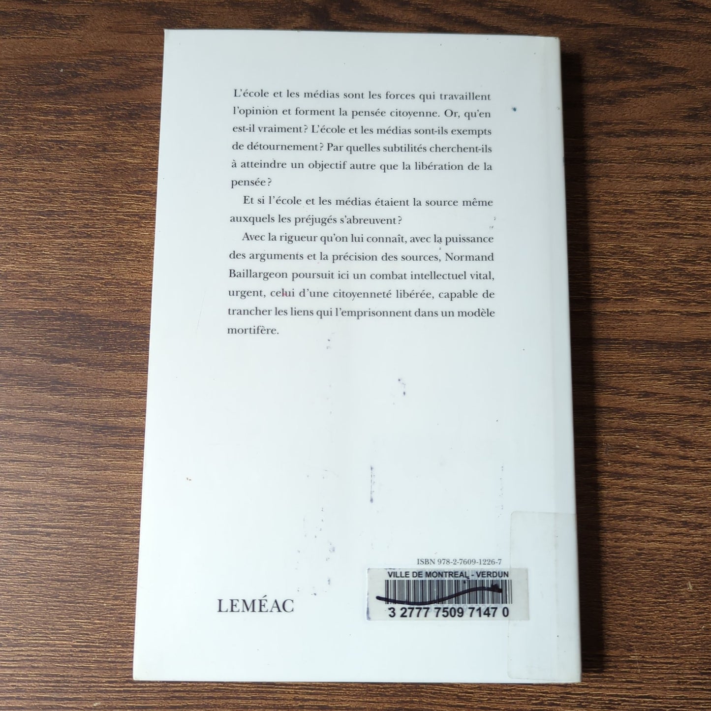 La dure école