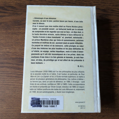 Lettres à Hélène
