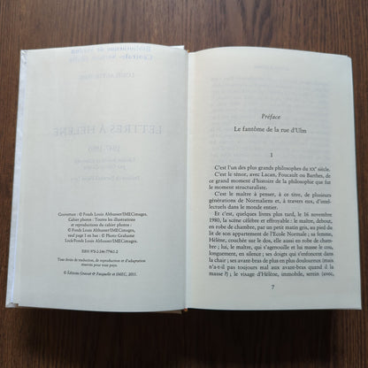 Lettres à Hélène