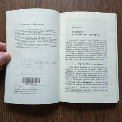 Que sais-je? L'histoire des sciences