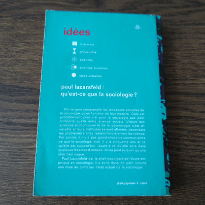 Qu'est-ce que la sociologie?