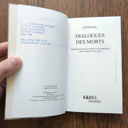 Dialogues des morts