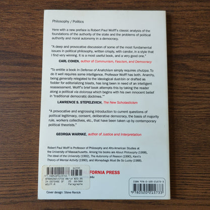 In Defense of Anarchism